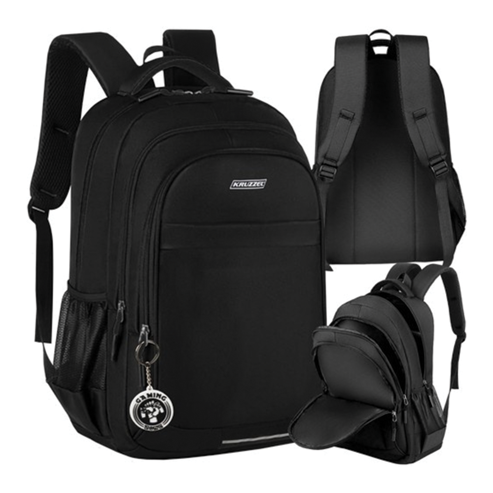 Školní batoh 22 l, černý