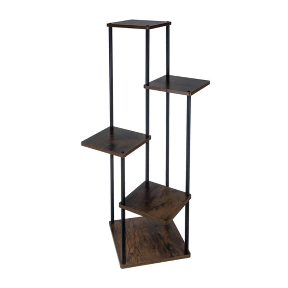 Stojan na květiny 108×30×30 cm, hnědý