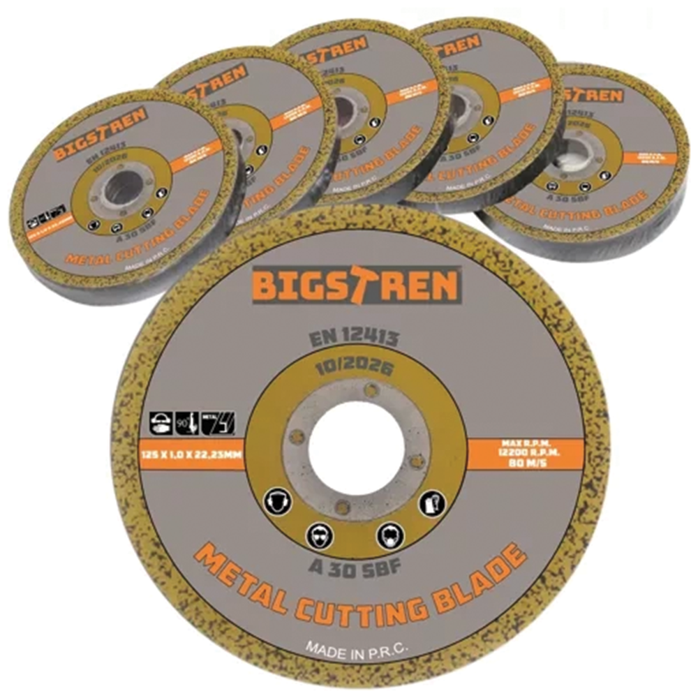 Řezný kotouč na kov 125 mm, 50 ks