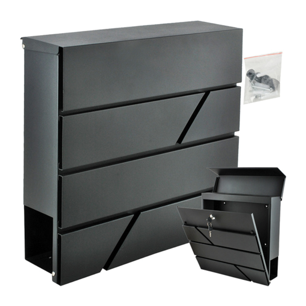 Schránka na dopisy, antracit