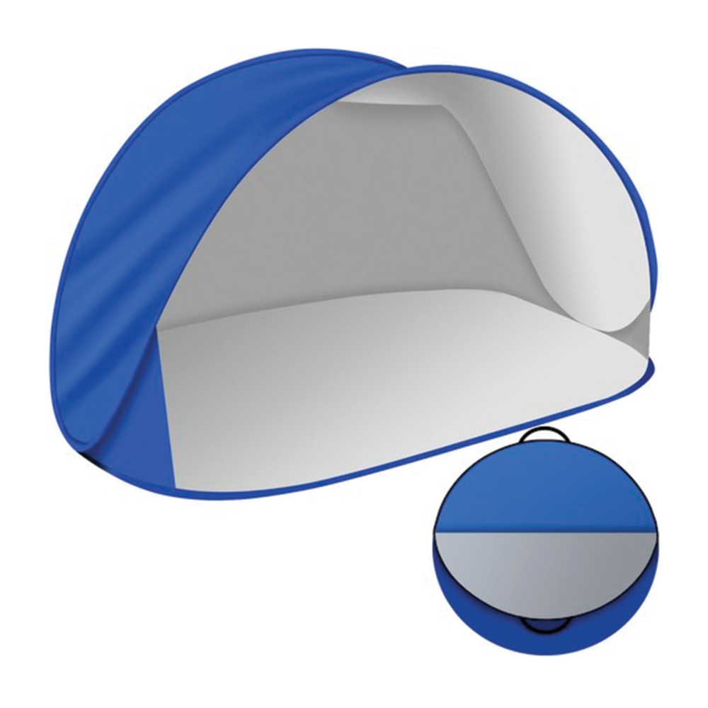 Samorozkládací plážový stan, 150 × 100 × 80 cm, modrý