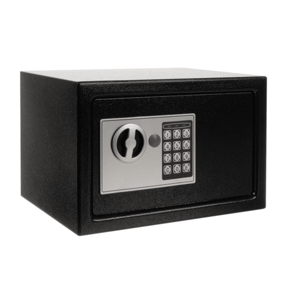 Digitální trezor XL – 300 × 195 × 170 mm, černý