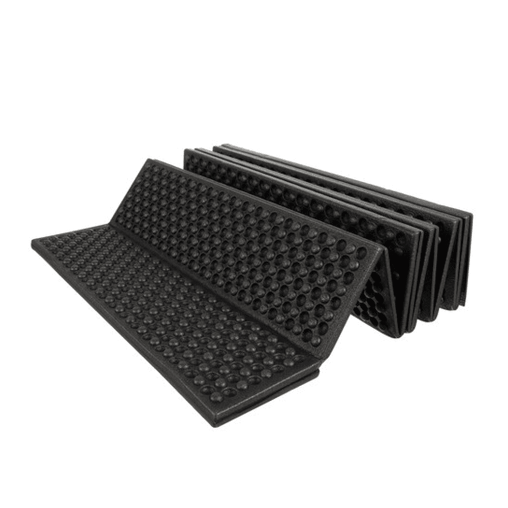 Skládací podložka na spaní 180 × 60 × 1 cm, černá