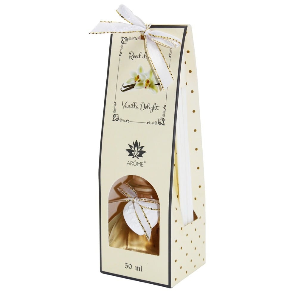 Difuzér 50 ml, s tyčinkami, Vanilla Delight