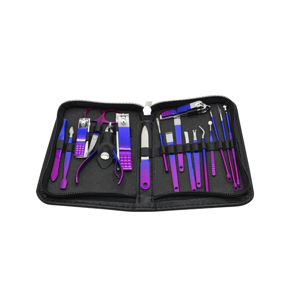 Profesionální sada na manikúru a pedikúru z nerezové oceli
