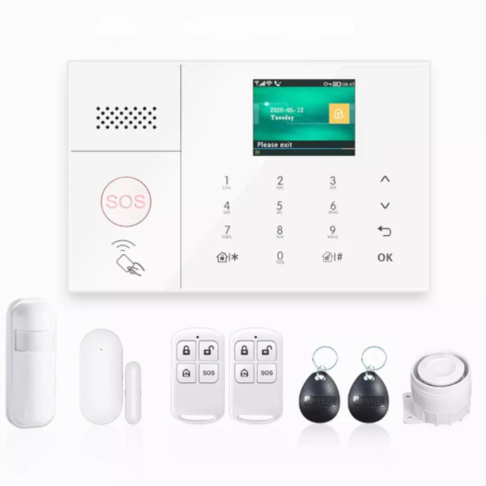 Chytrý domovní alarm s WiFi a GSM - bezdrátový zabezpečovací systém